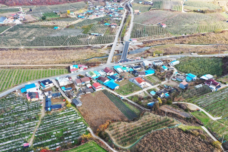 청송군, 2022년 환경분야 추진계획 발표-(하수관로 정비사업 안덕면 성재리).jpg